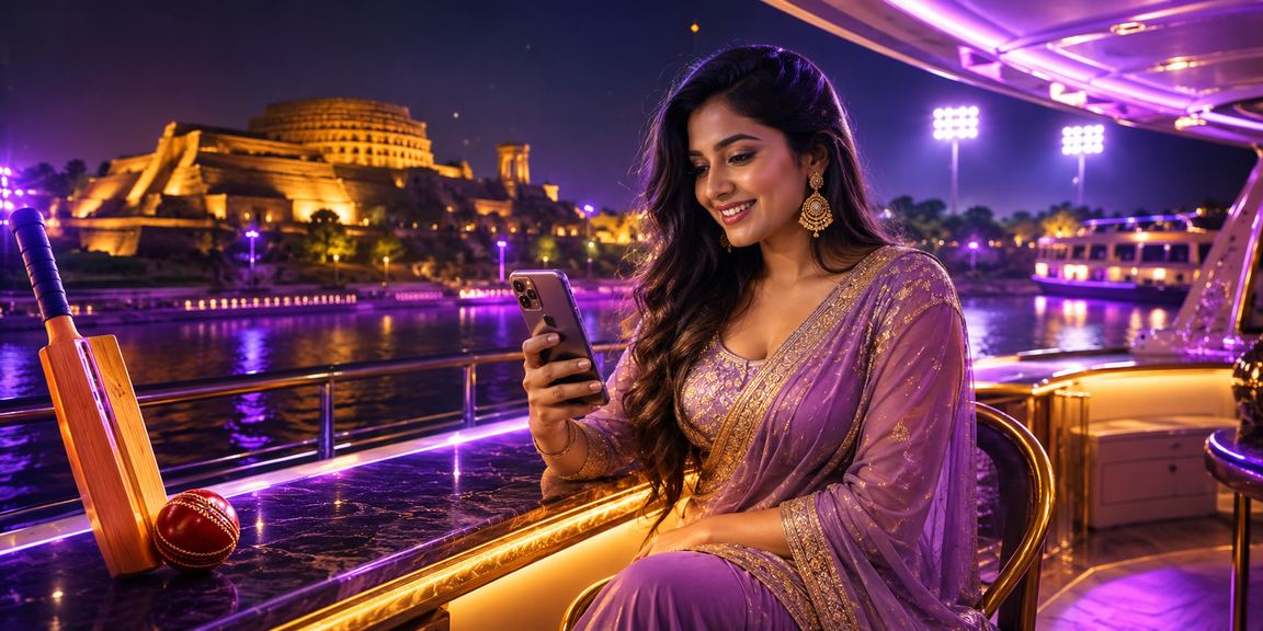 বগুড়ায় নিয়ন আলোয় gbajee53 - এ ক্রিকেট বেটিং উপভোগ করছেন একজন তরুণ
