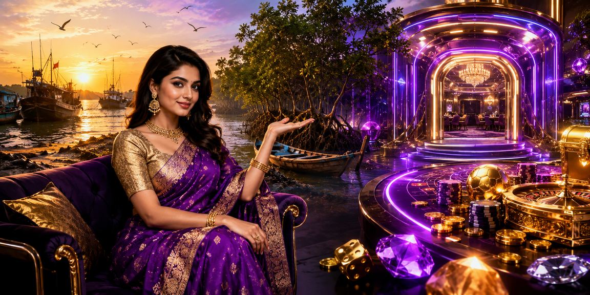 কক্সবাজারে gbajee53 ভাউচার বোনাস নিয়ন রাতের দৃশ্য